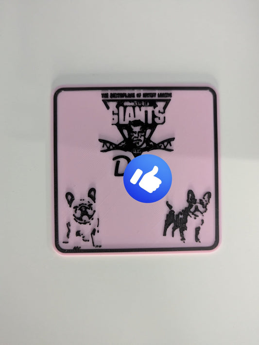 Custom Personalised 3D Coaster